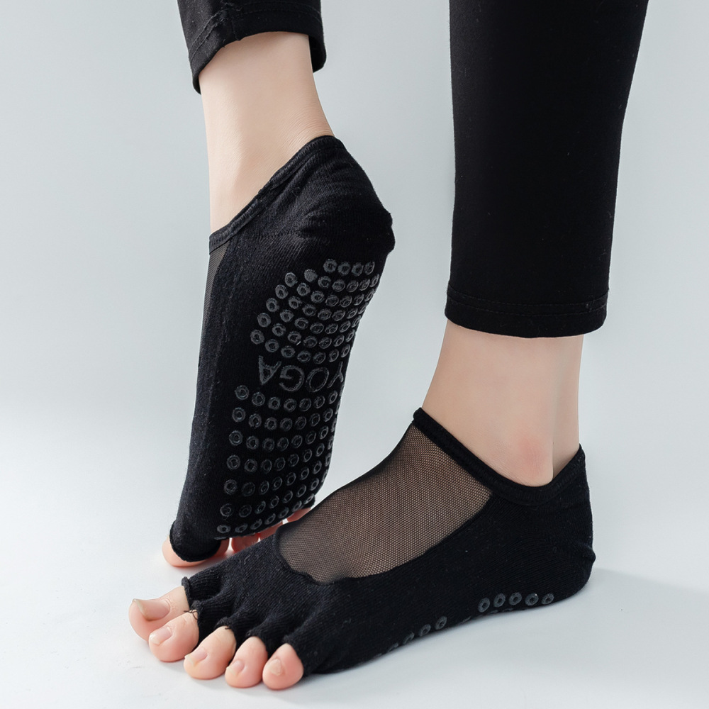 Ballet Anti-Slip Grip Socks ( Sheer Mesh )