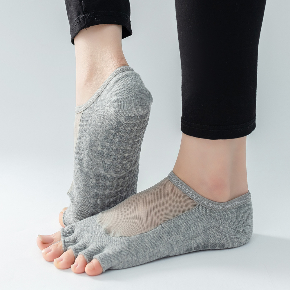 Ballet Anti-Slip Grip Socks ( Sheer Mesh )