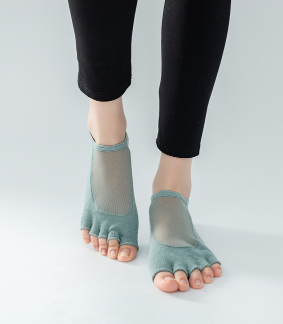 Ballet Anti-Slip Grip Socks ( Sheer Mesh )