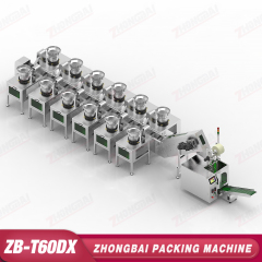 Counting Packing Machine with X Bowls Lifting Bucket Conveyor
