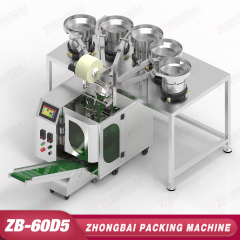 Counting Packing Machine with Five Bowls