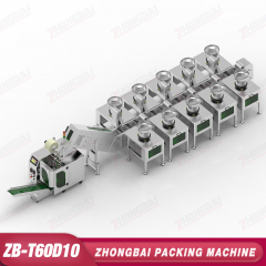 Counting Packing Machine with Ten Bowls Lifting Bucket Conveyor