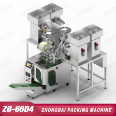 Counting Packing Machine with Four Bowls