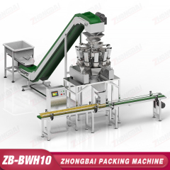 Box Packing Machine with 10 Heads Weighing System