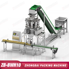 Box Packing Machine with 10 Heads Weighing System