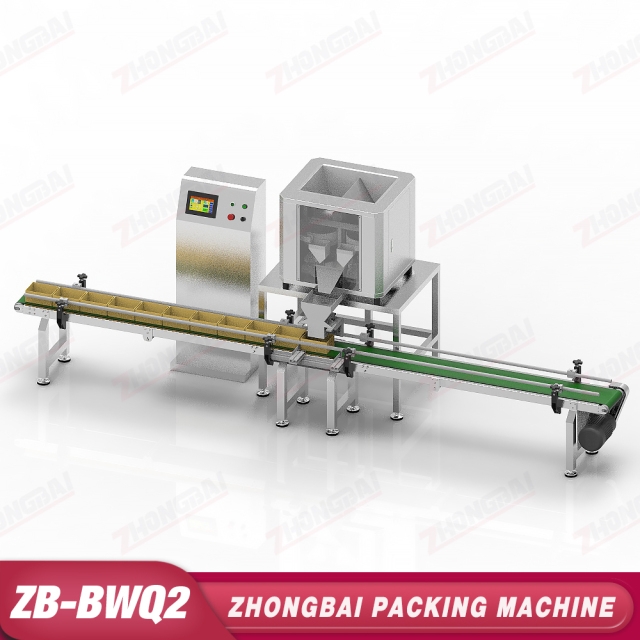 Box Packing Machine with Two Heads Weiging System