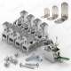 Hardware Fastener Accessories Packing Machine with Refill Hoppers