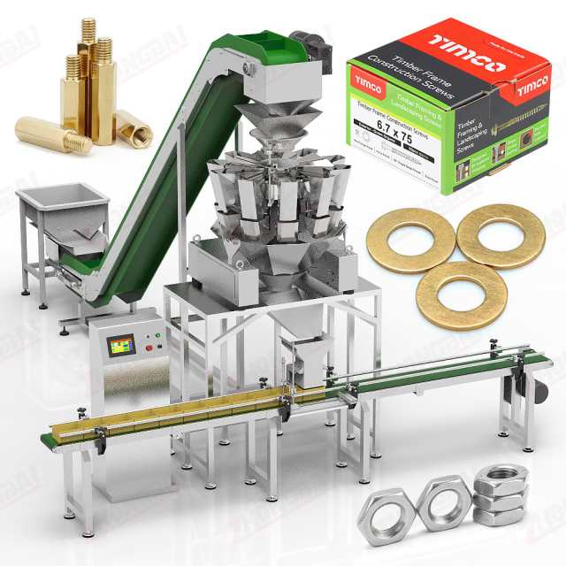 Flat Washer Box Packing Machine