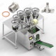 Small Hardware Components Kit Packing Machine with 5 Bowl Feeders