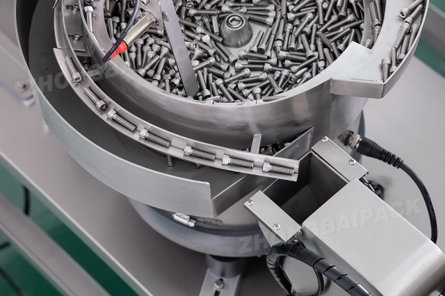 Counting Packing Machine with Six Bowls Lifting Bucket Conveyor