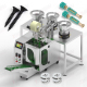 Automatic Screw Kitting Bagging Machine with 3 Feeders