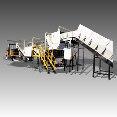 Ölfilter-Zerkleinerungs-, Wasch- und Recyclingsystem