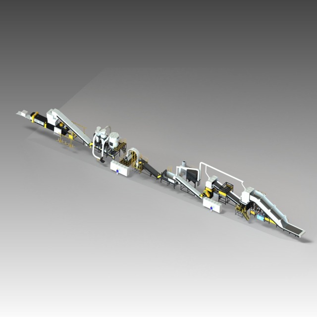 خط إنتاج لب الورق الجاف OCC