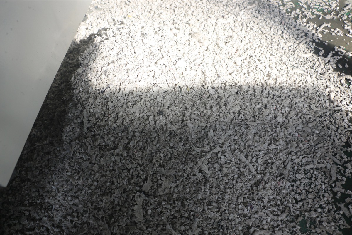 Fábrica de reciclagem de filmes plásticos