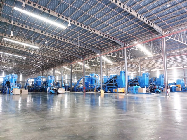 خط إنتاج لب الورق الجاف OCC