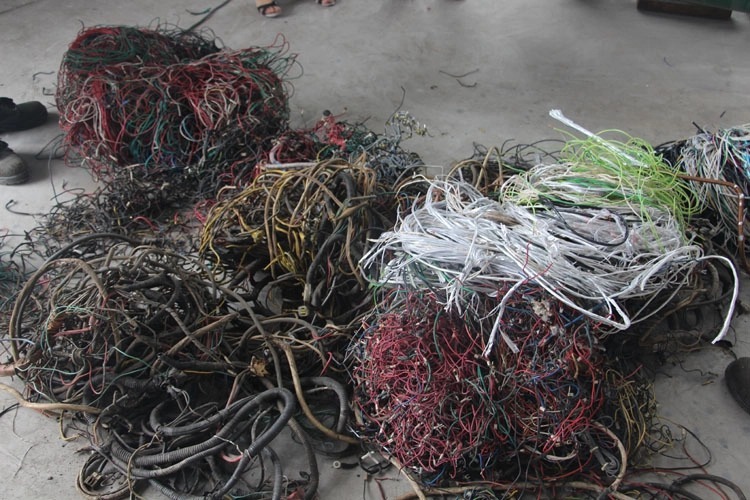 Máquina de reciclagem de fios de cobre