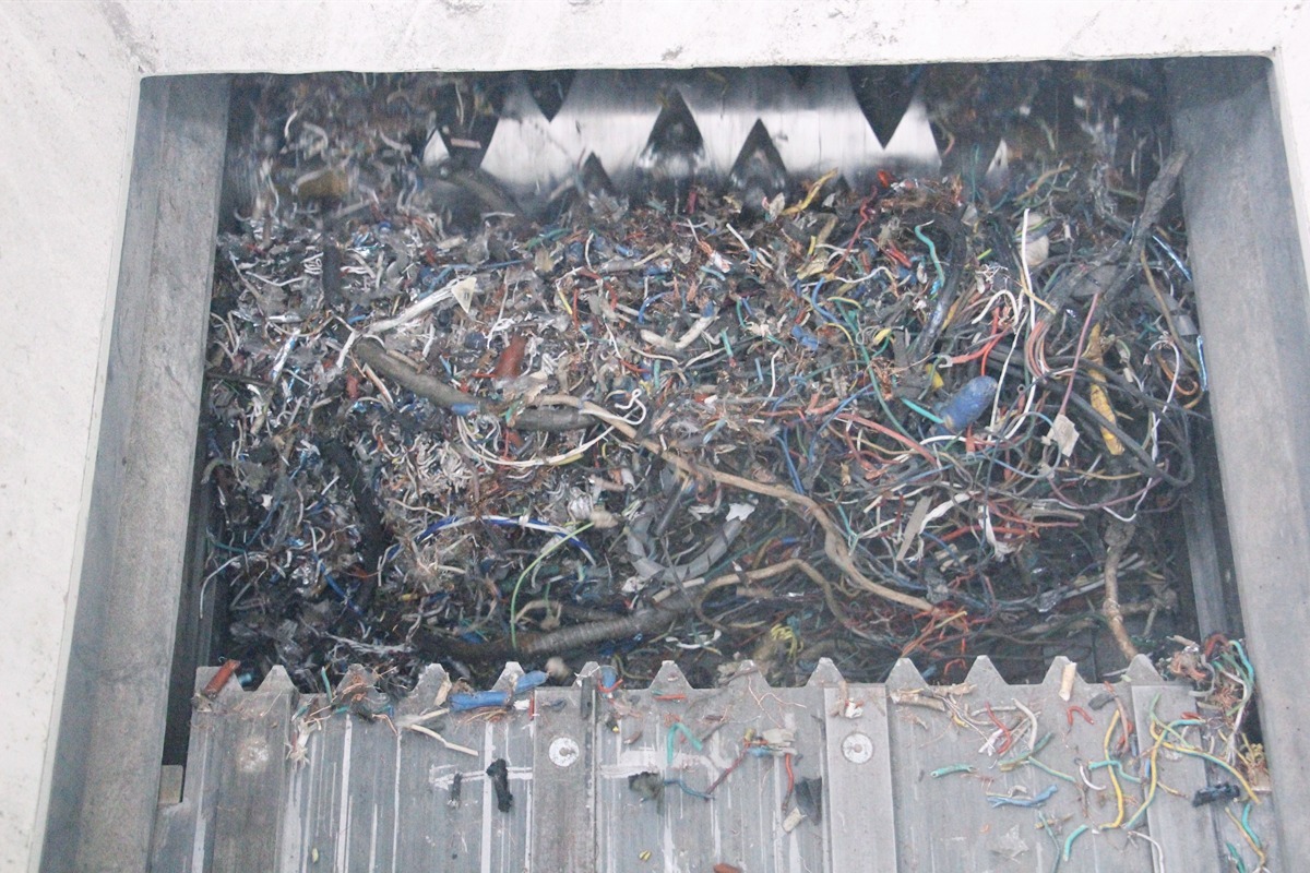 Máquina de reciclagem de fios de cobre