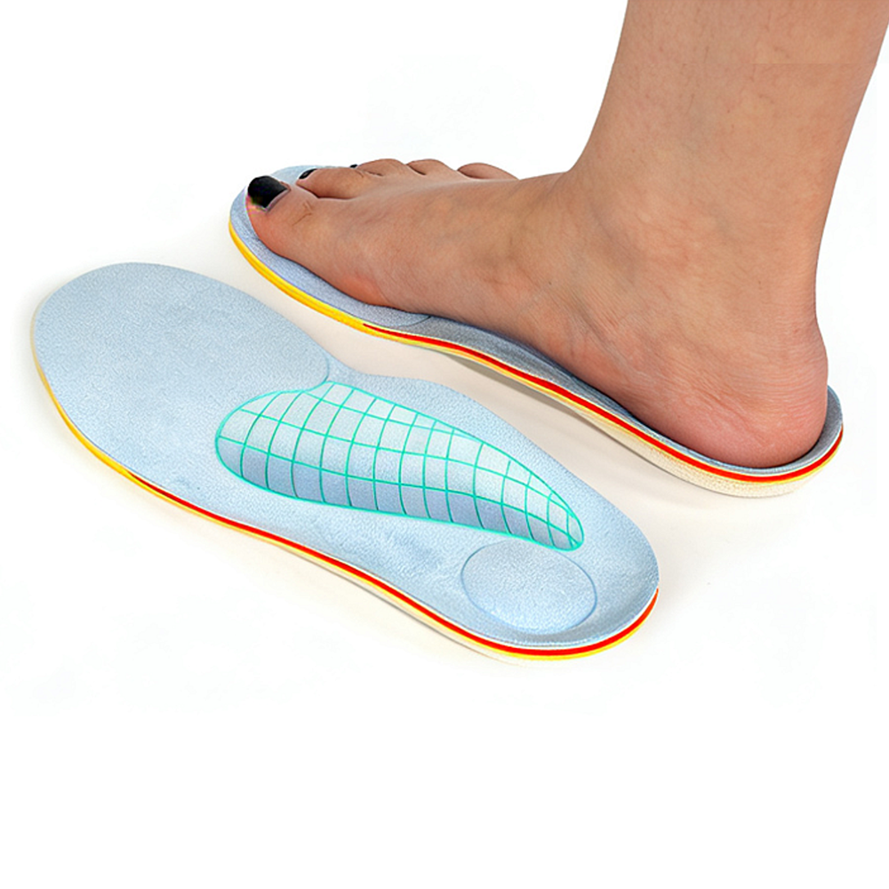 Diabetic Foot Care Orthopedic Insoles – Soft, Elastic, Extra Thick for Plantar Fasciitis Pain Relief and Heel/Arch Pain Relief