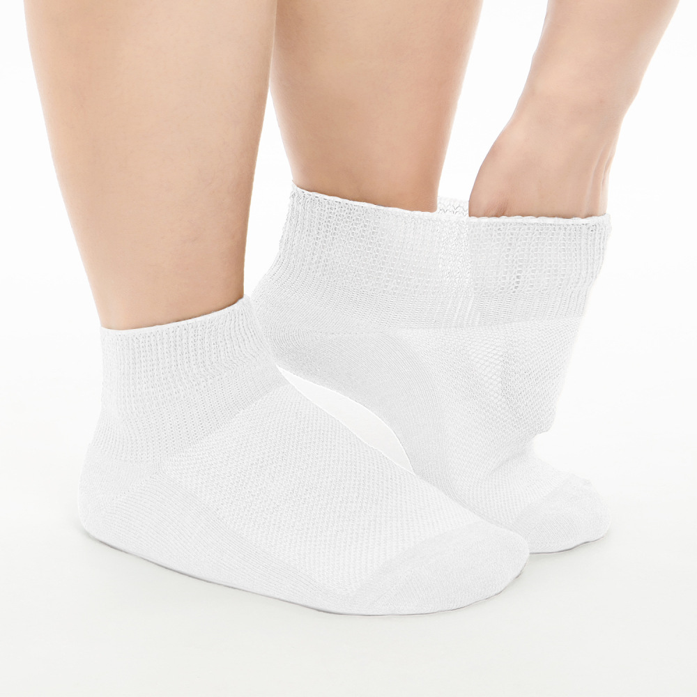 Ultra-Loose Cuff Diabetic Socks for Obesity & Swelling – Wide Opening Care Socks