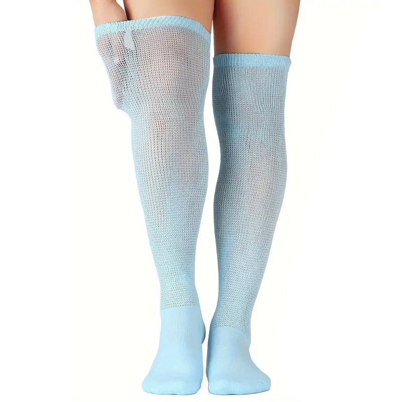 Diabetic Socks for Women | Long Terry Loop Care Socks with Non-Binding Cuff