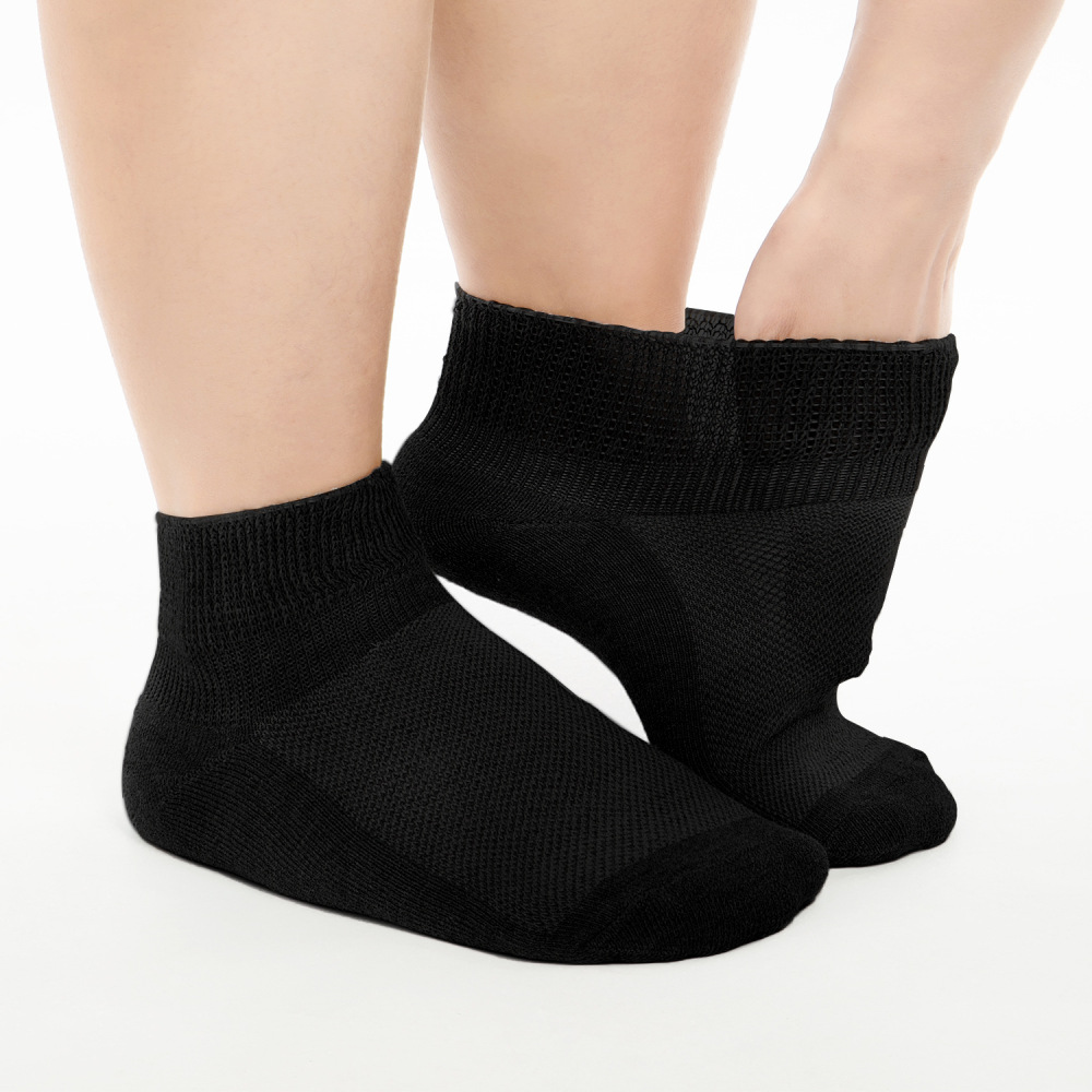 Ultra-Loose Cuff Diabetic Socks for Obesity & Swelling – Wide Opening Care Socks