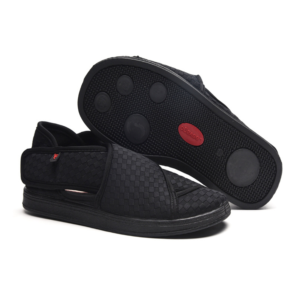 wemen's Diabetic Shoes Extra Wide Width Diabetic Slippers,Diabetic Walking Shoes Adjustable Closure Arch Support Orthopedic Shoes