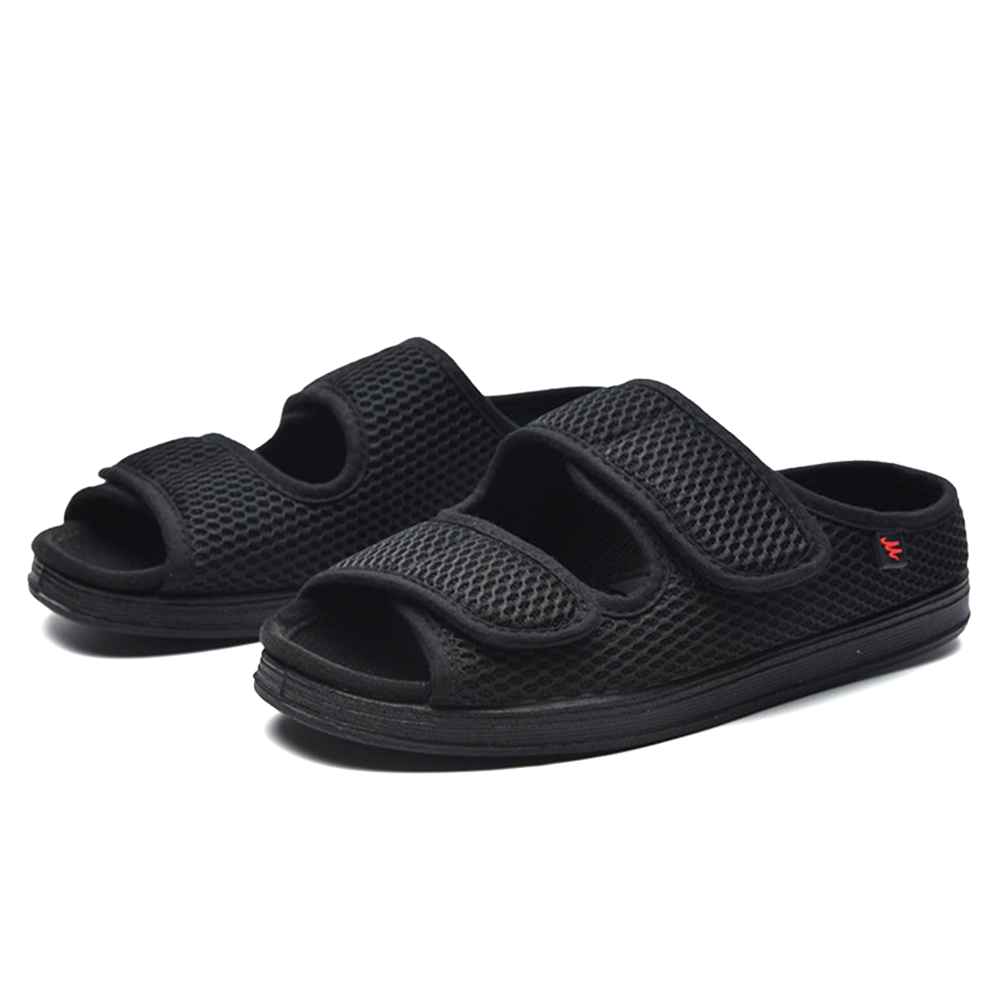 Men's Wemen's Diabetic Shoes Extra Wide Width Diabetic Slippers,Diabetic Walking Shoes Adjustable Closure Arch Support Orthopedic Shoes