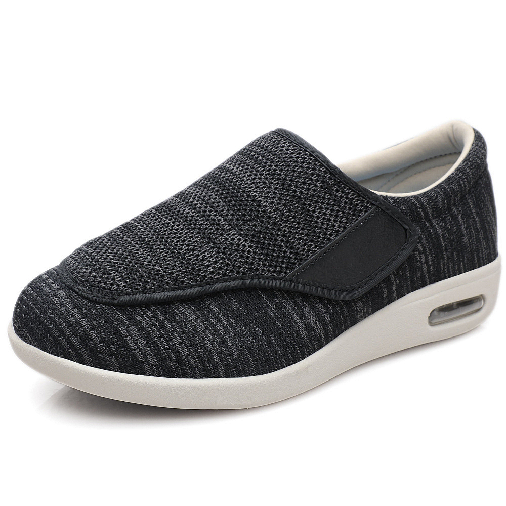 Men's Diabetic Shoes Pain Relief Easy to Slip On Wide Widths Slippers Adjustable Orthopedic with Removable Memory Foam Insoles Lightweight for Seniors Swollen Feet