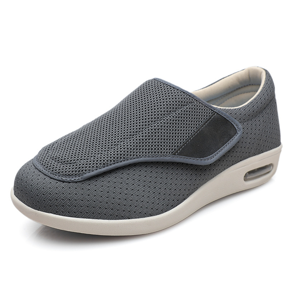 Men's Diabetic Shoes Pain Relief Easy to Slip On Wide Widths Slippers Adjustable Orthopedic with Removable Memory Foam Insoles Lightweight for Seniors Swollen Feet