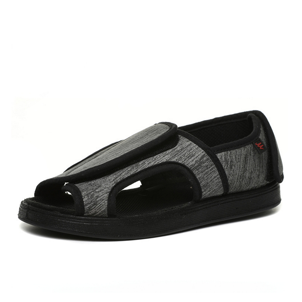 Orthopedic Slippers for Diabetic Men, Slippers for Puffy Feet with Adjustable Closure for Arthritic Edema, Comfortable Shoes for Elderly, Give Parents