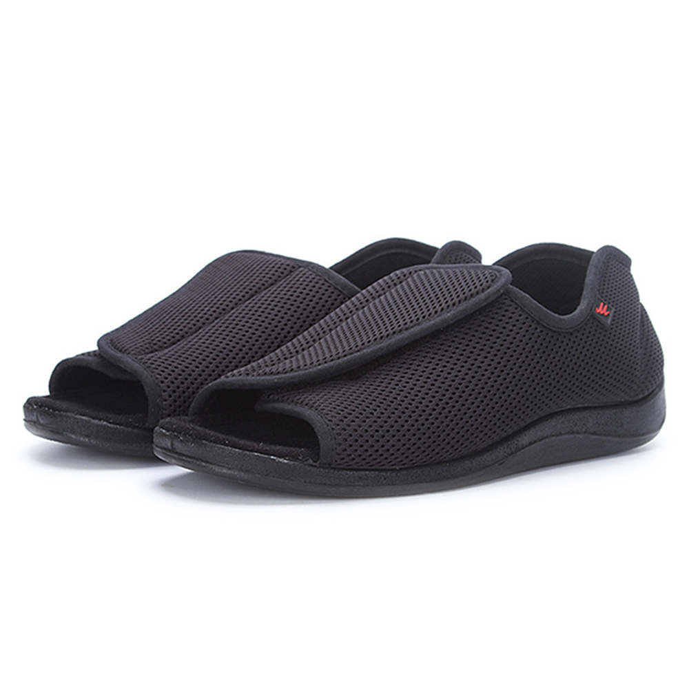 Adjustable Slip-On Shoes for Men and Women – Diabetic Shoes for Swollen Feet, Extra Wide, Breathable, Non-Slip, Large Sizes