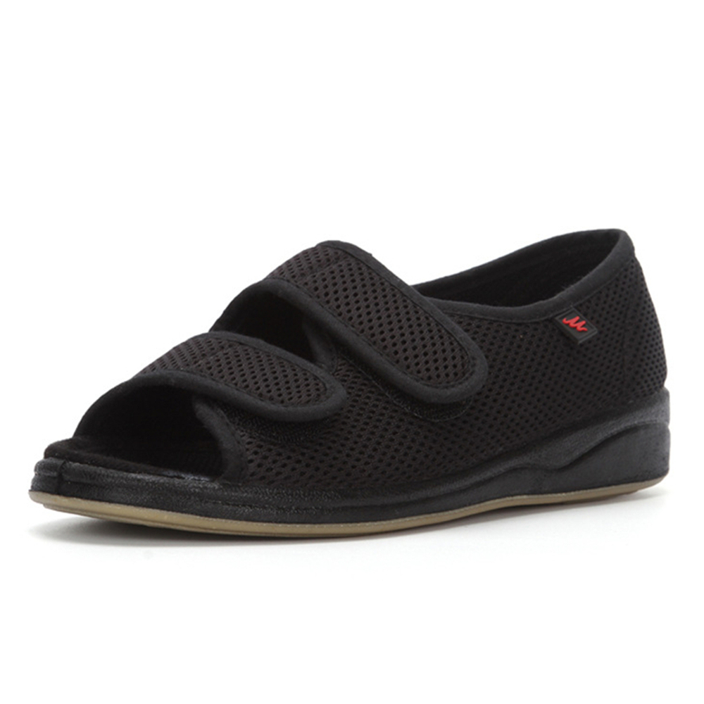 Wemen's AuraStep Pro | Women's Adjustable Wide Walking Shoes — Designed for Diabetic Feet, Edema, Bunions & Plantar Fasciitis | Breathable Open-Toe Summer Style