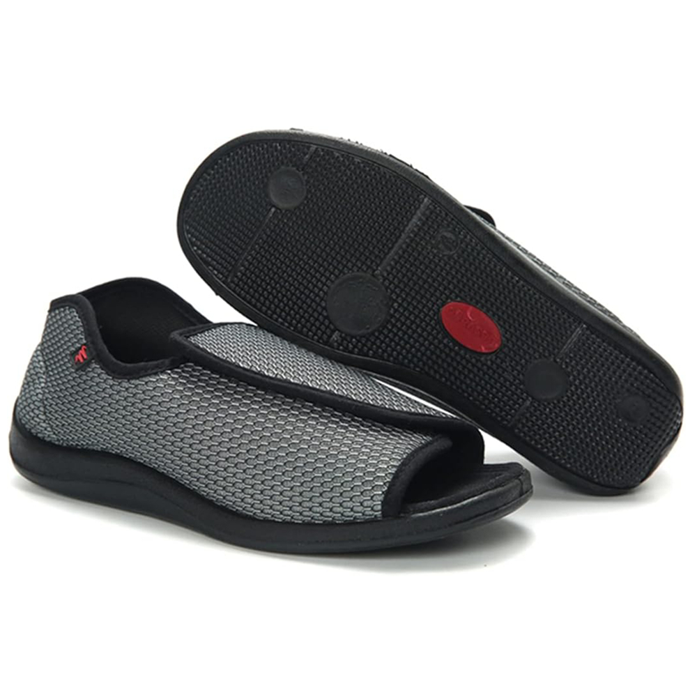 Adjustable Slip-On Shoes for Men and Women – Diabetic Shoes for Swollen Feet, Extra Wide, Breathable, Non-Slip, Large Sizes