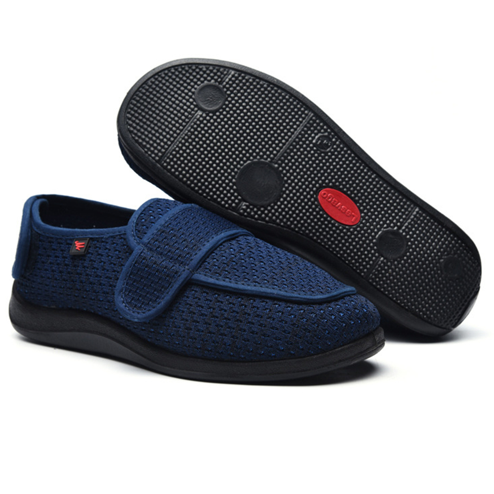 Men's Diabetic Shoes - Adjustable for Swollen Feet