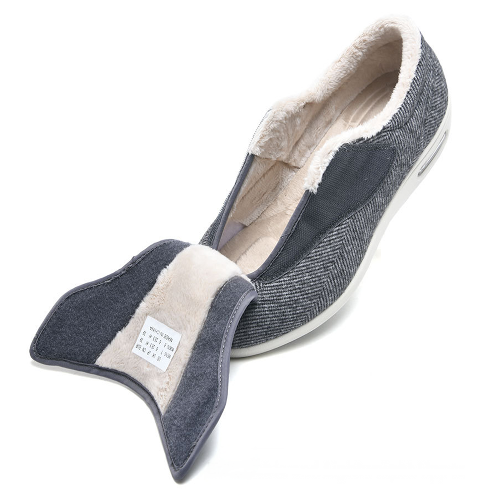 Adjustable Wide Width Diabetic Shoes - Winter Warm