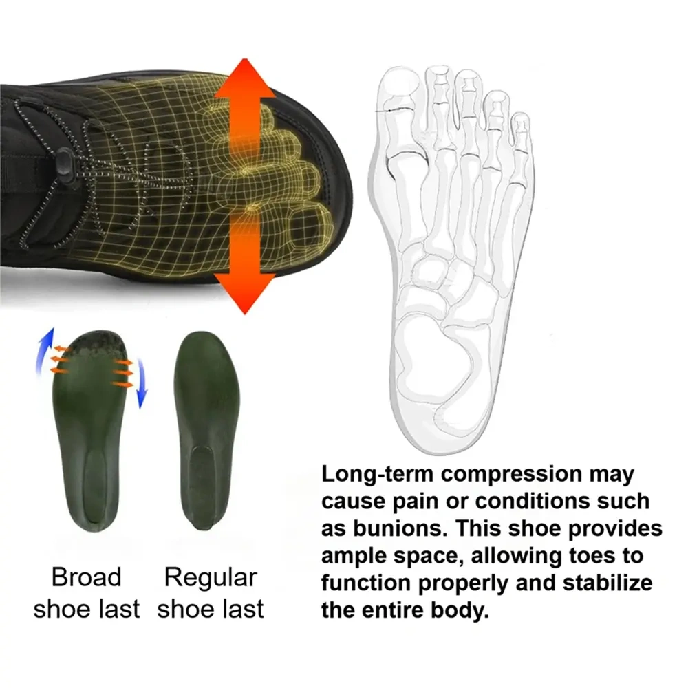 Winter Waterproof Diabetic Shoes – Slip-Resistant, Warm & Comfortable