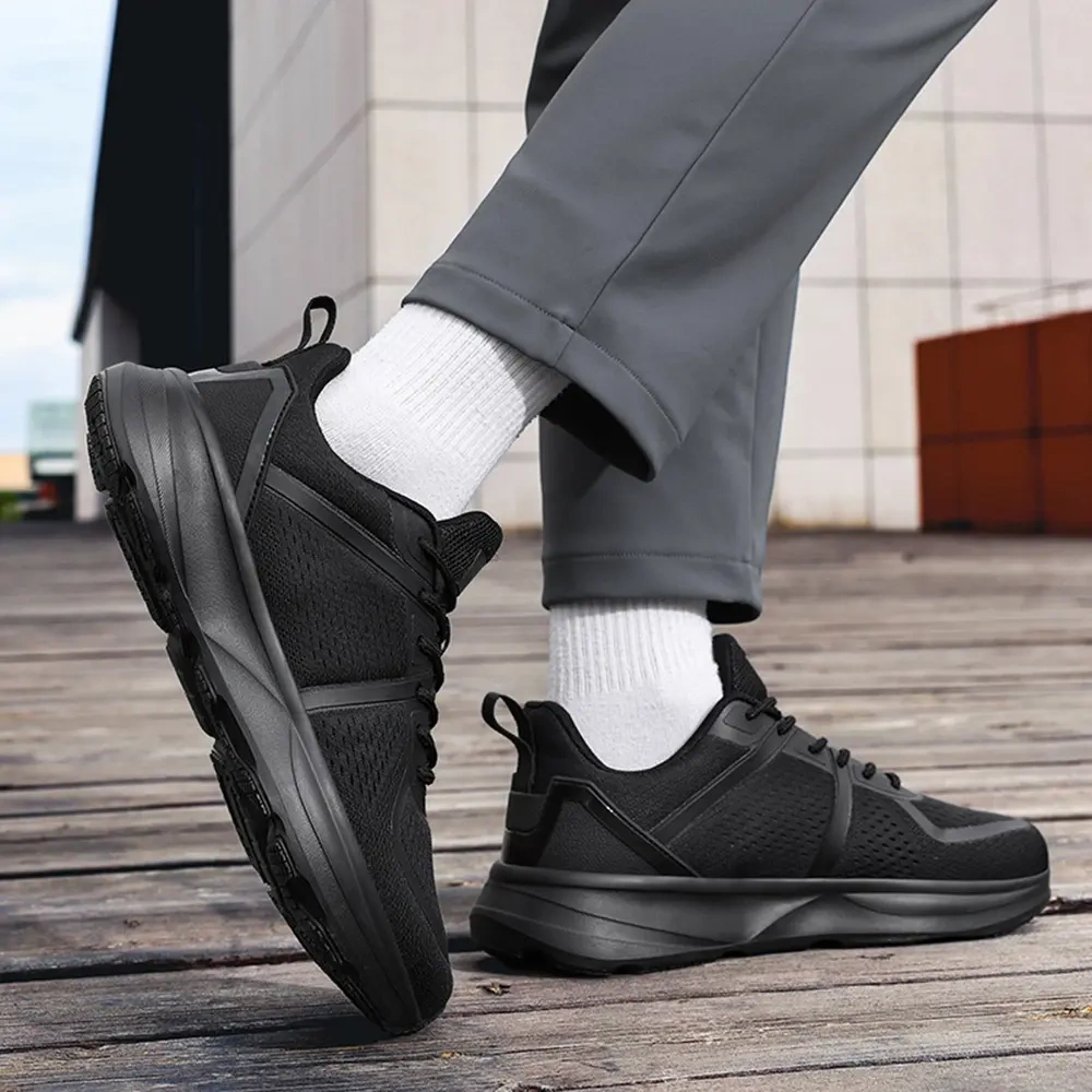 Men's Wide Width Diabetic Sneakers – Wide Toe Box, Breathable & Cushioned