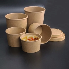 Kraft Paper Salad Bowls
