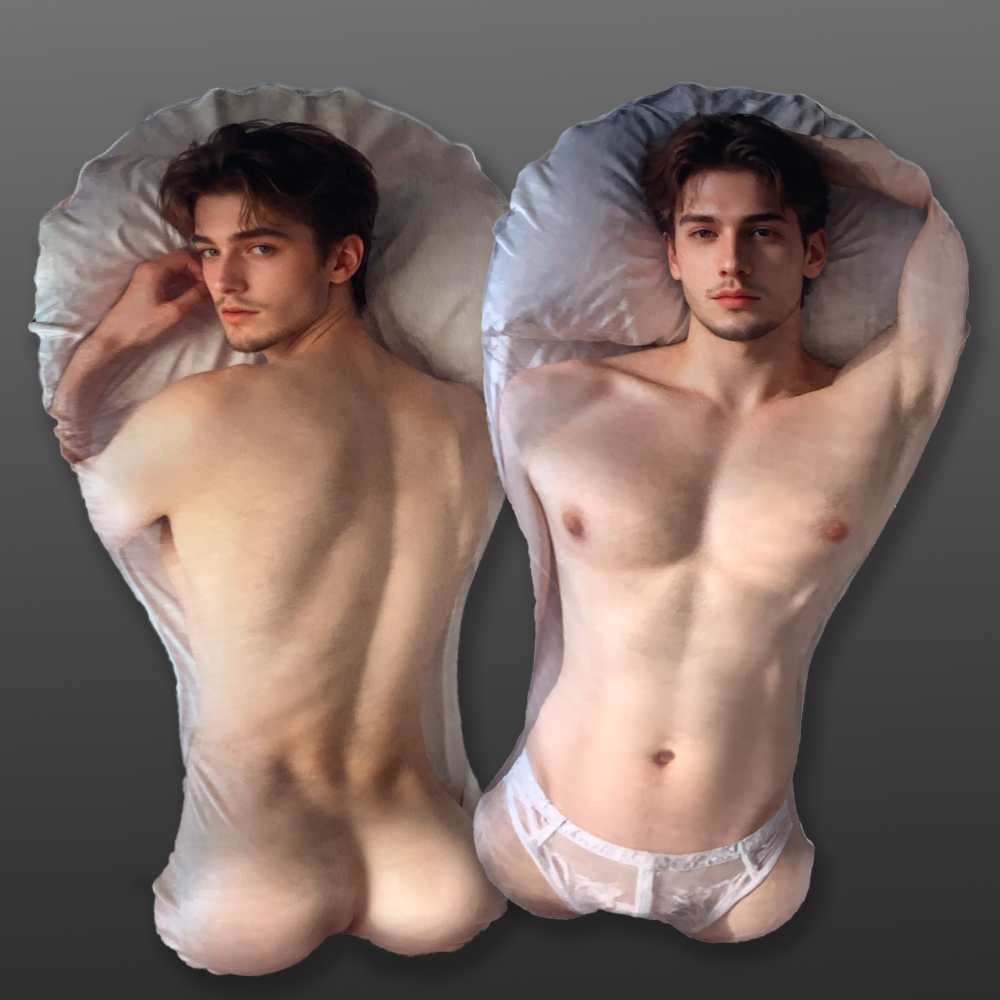 Realistic sex Pillowcase Only (No Pillow Insert Included)
