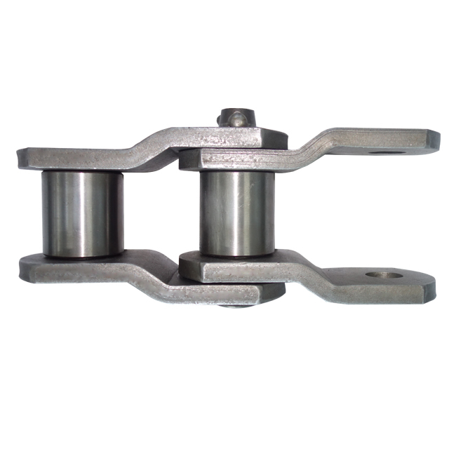 Heavy duty cranked-link transmission chains