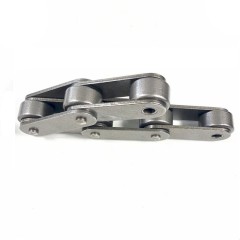 Double pitch conveyor chains