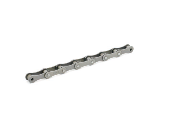 Double pitch transmission chains