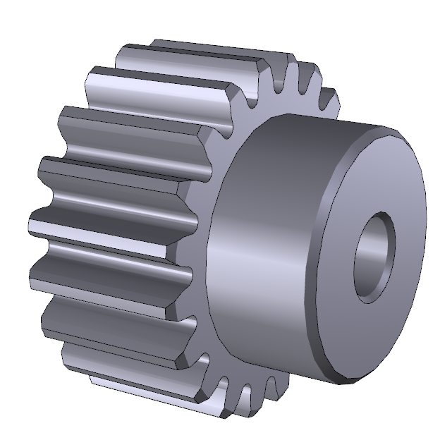 Standard Spur Gear Mod. 4