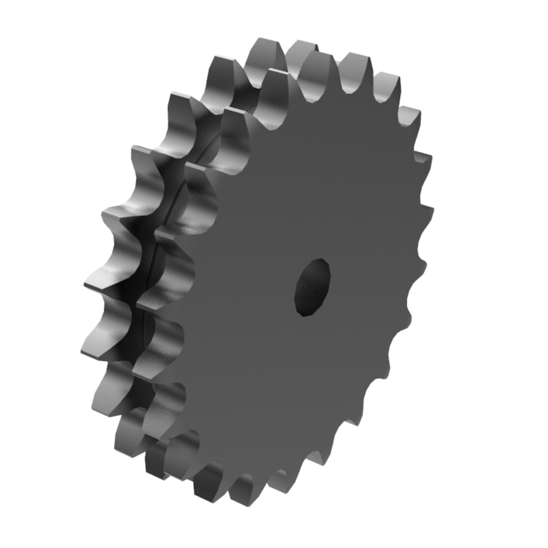 ANSI 80 · 25,40 mm (1") pitch