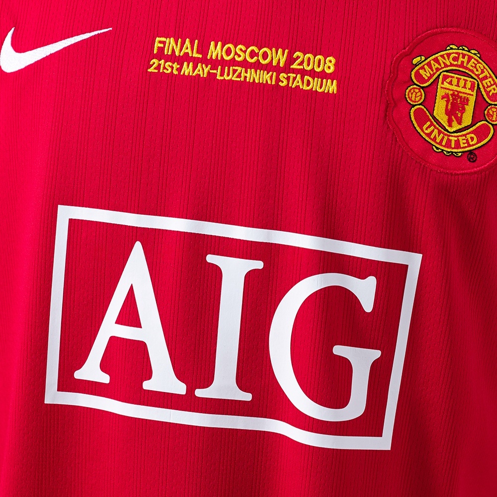 2007-08 MANCHESTER UNITED HOME CHAMPIONS LEAGUE LONG SLEEVED