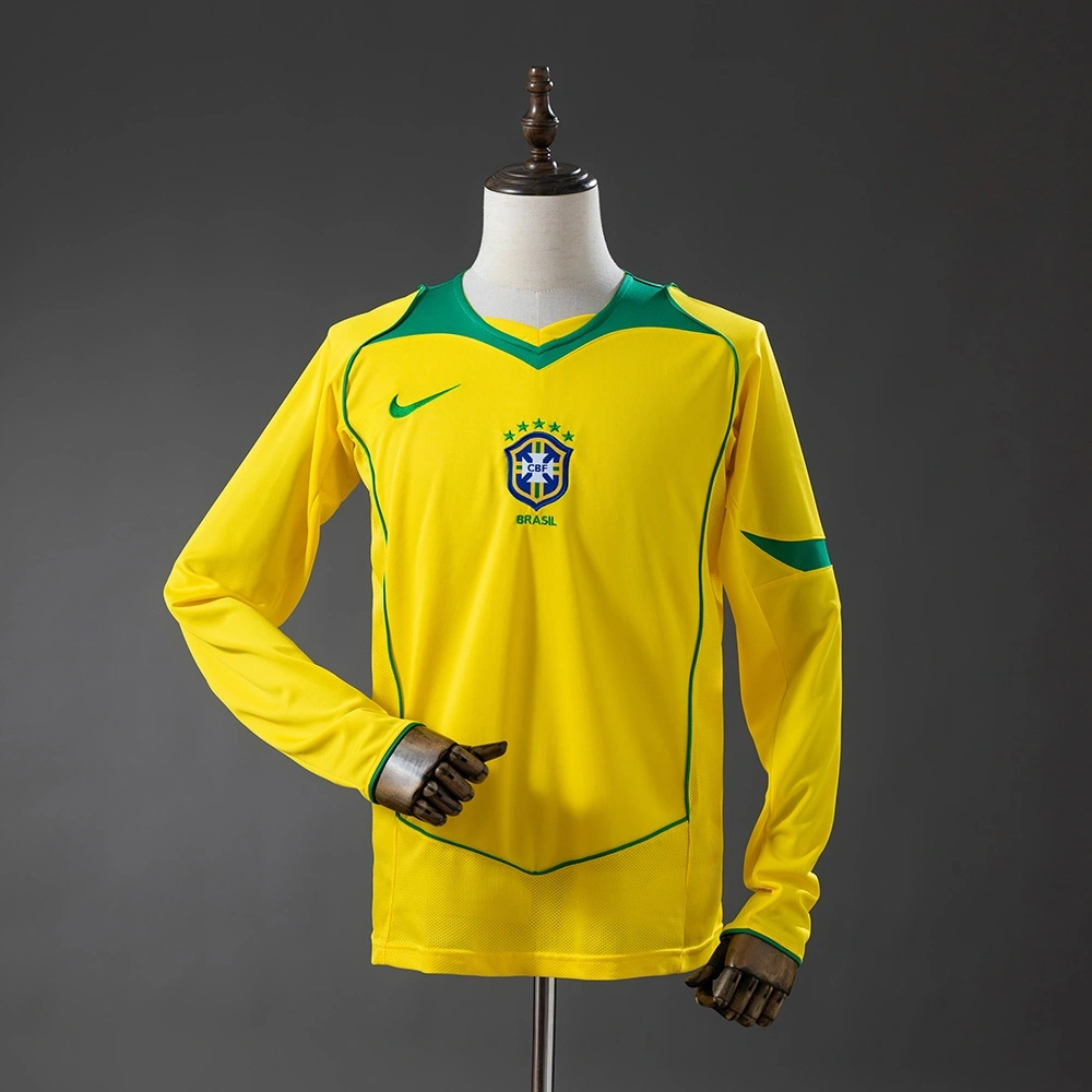 2004 BRAZIL HOME LONG SLEEVED
