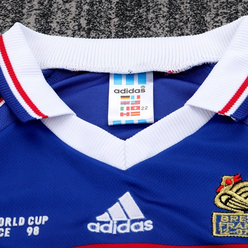 1998 FRANCE HOME LONG SLEEVES KIDS KIT
