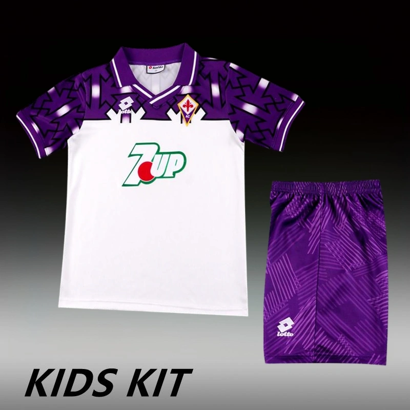 1992-93 FIORENTINA AWAY KIDS KIT