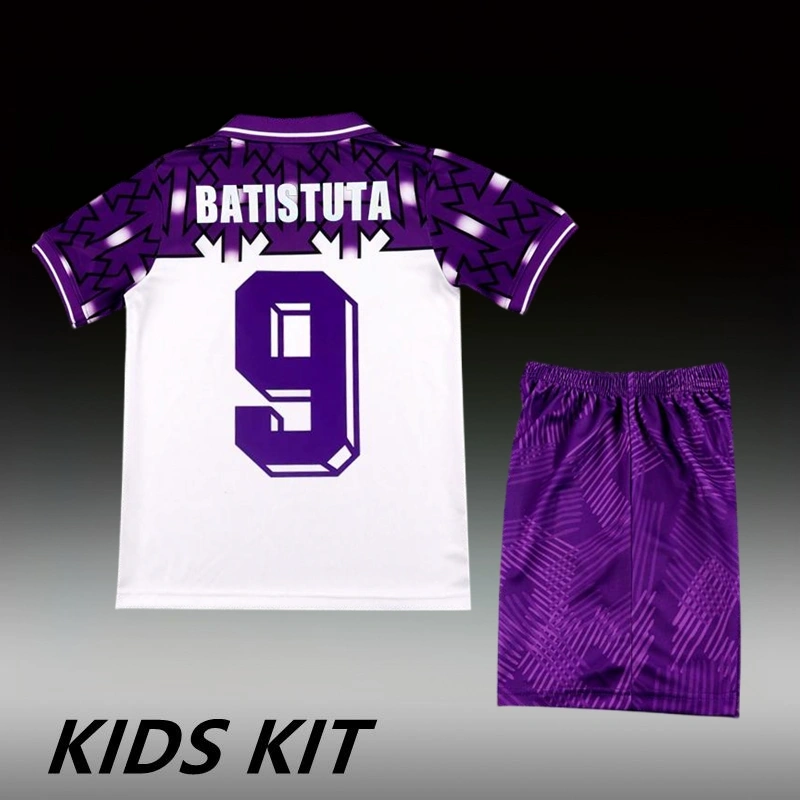 1992-93 FIORENTINA AWAY KIDS KIT