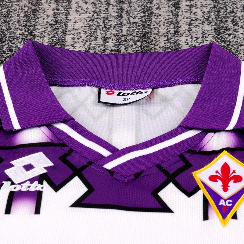 1992-93 FIORENTINA AWAY KIDS KIT